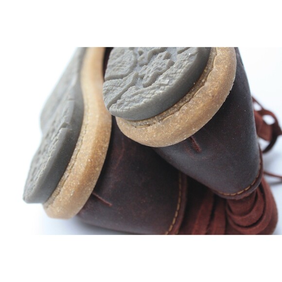 Born Tarkiln Boots Women’s Size 10 Red Suede Leather Ankle Booties - Picture 8 of 11